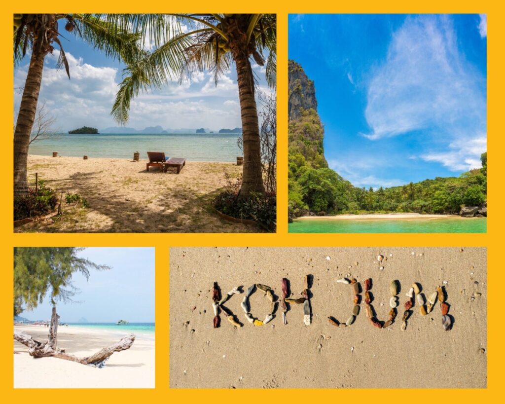 Koh Yao Noi, Koh Jum, Koh Mook und Koh Kradan