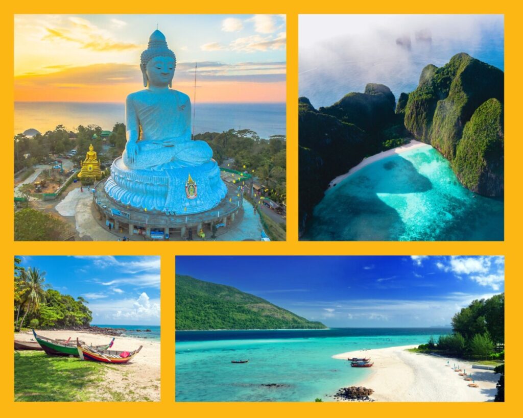 Phuket, Koh Phi Phi, Koh Lanta und Koh Lipe