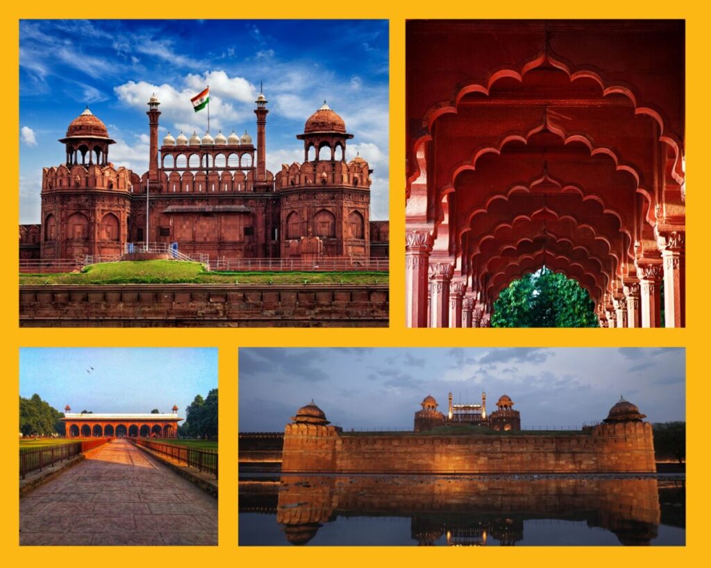 Das Rote Fort in Delhi: von außen und innen prachtvoll