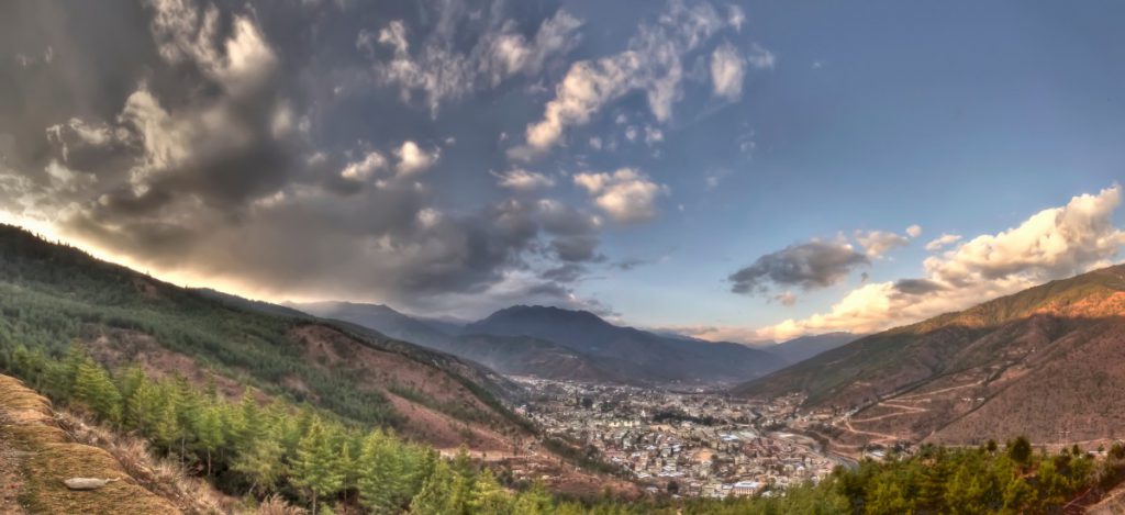 Hauptstadt Thimphu, ©Tourism Council of Bhutan