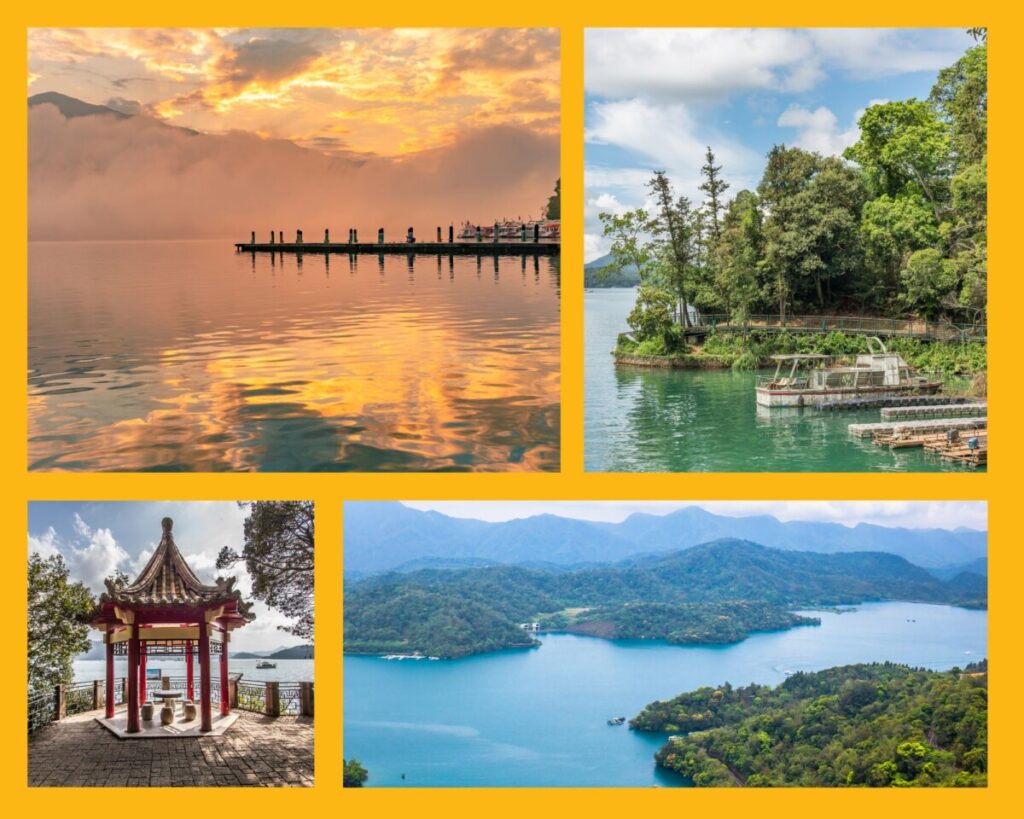 Eines der bekanntesten Reiseziele Taiwans: Ausblicke auf den Sonne-Mond-See