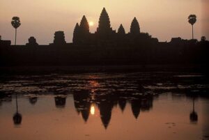 Angkor Wat in der Morgenröte (Copyright@ Tourism Cambodia)