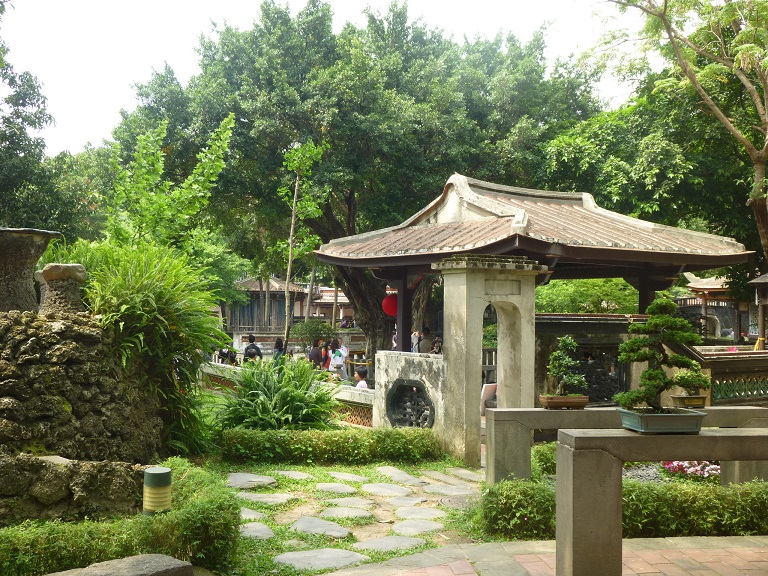 Garten der Familie Lin in Taipeh