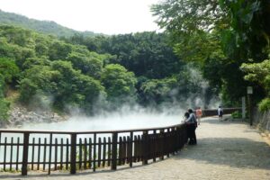 Thermal Valley in Beitou -Taipeh