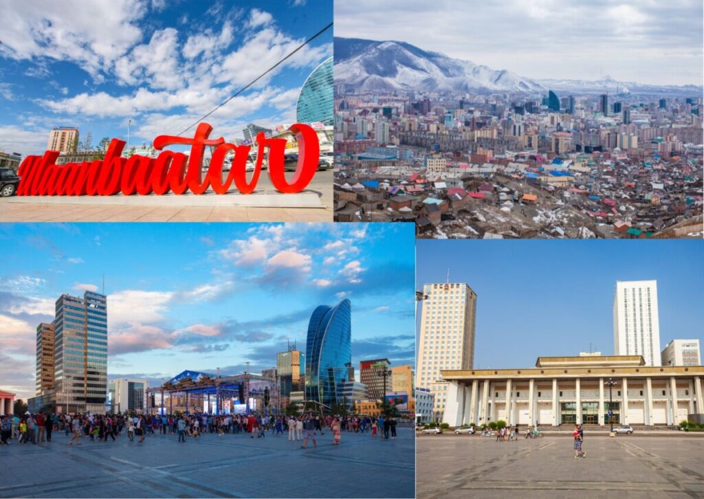 Ansichten von Ulaanbaatar
