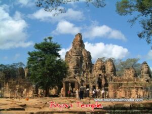 Tempel Bayon, Angkor in Kambodscha