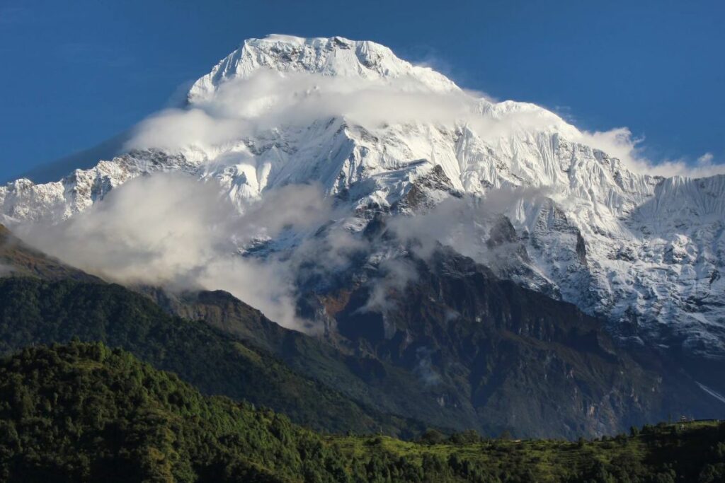 Mount Annapurna South (© Muskan Pudasainee)