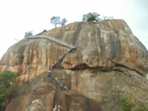 Aufstieg auf den Löwenfelsen Sigiriya