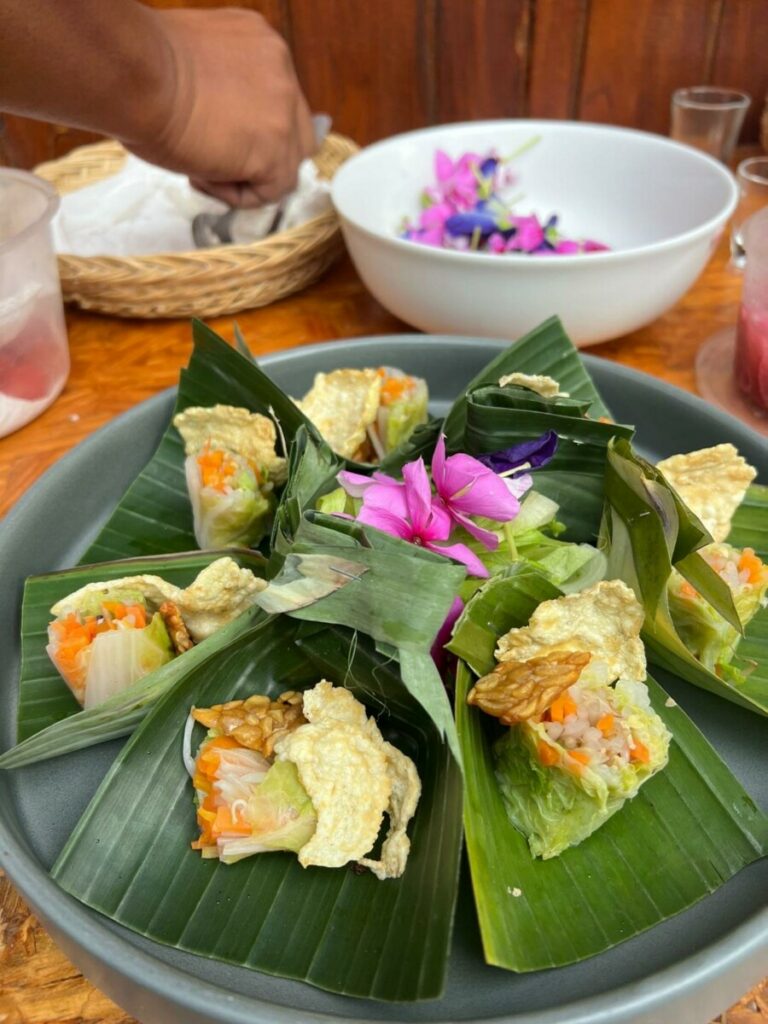 Balinesiche Köstlichkeiten im Einklang mit der Natur