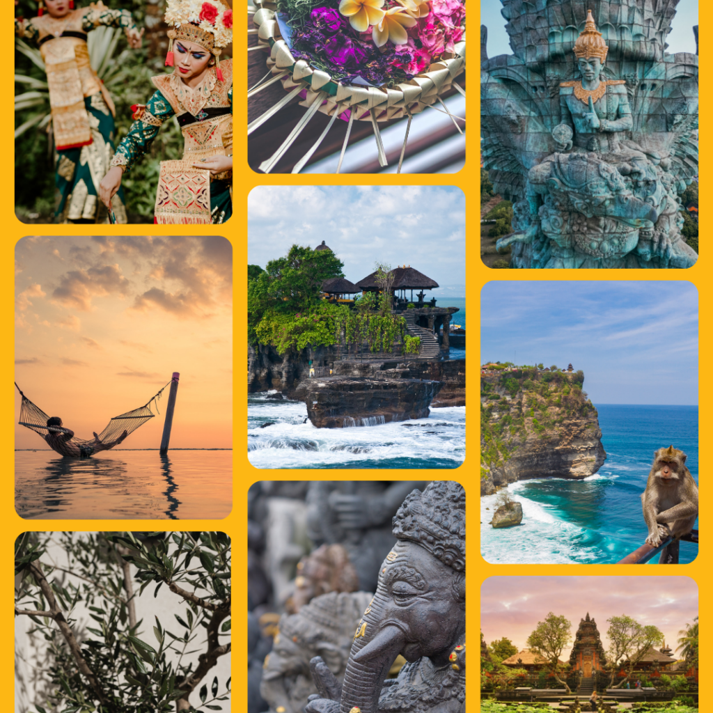 Bali-Paradies in Indonesien