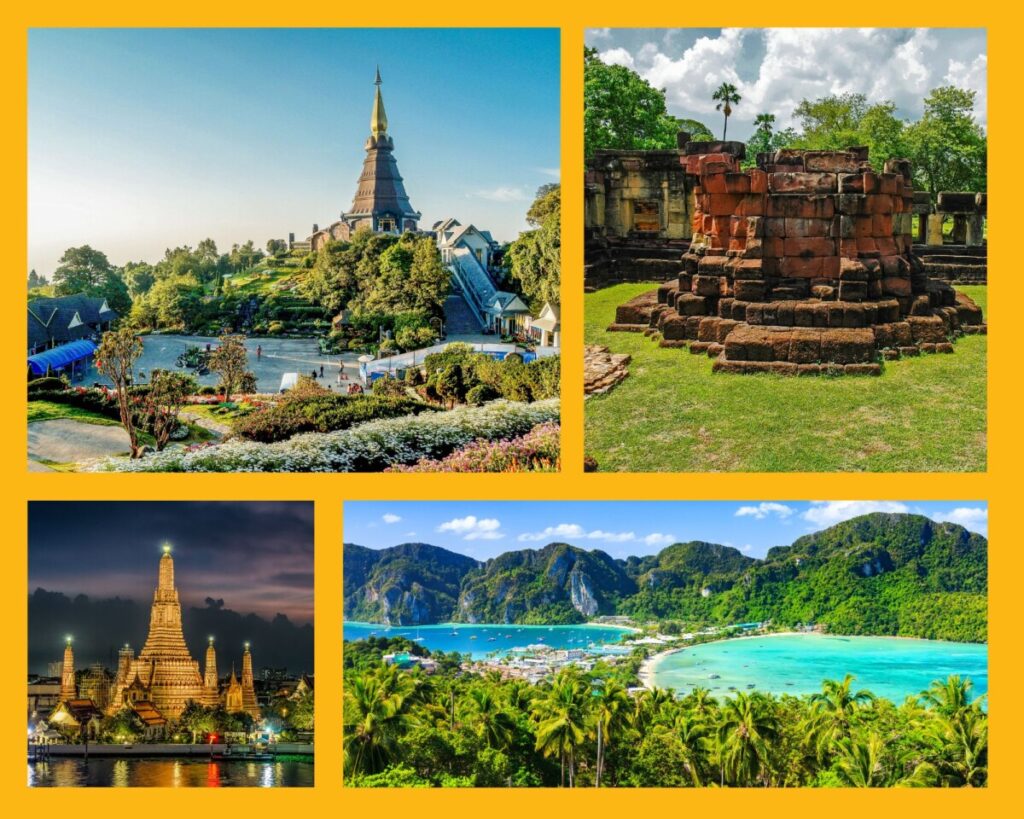 Die vier Großregionen in Thailand, die Du auf Deiner Thailandreise besuchen kannst