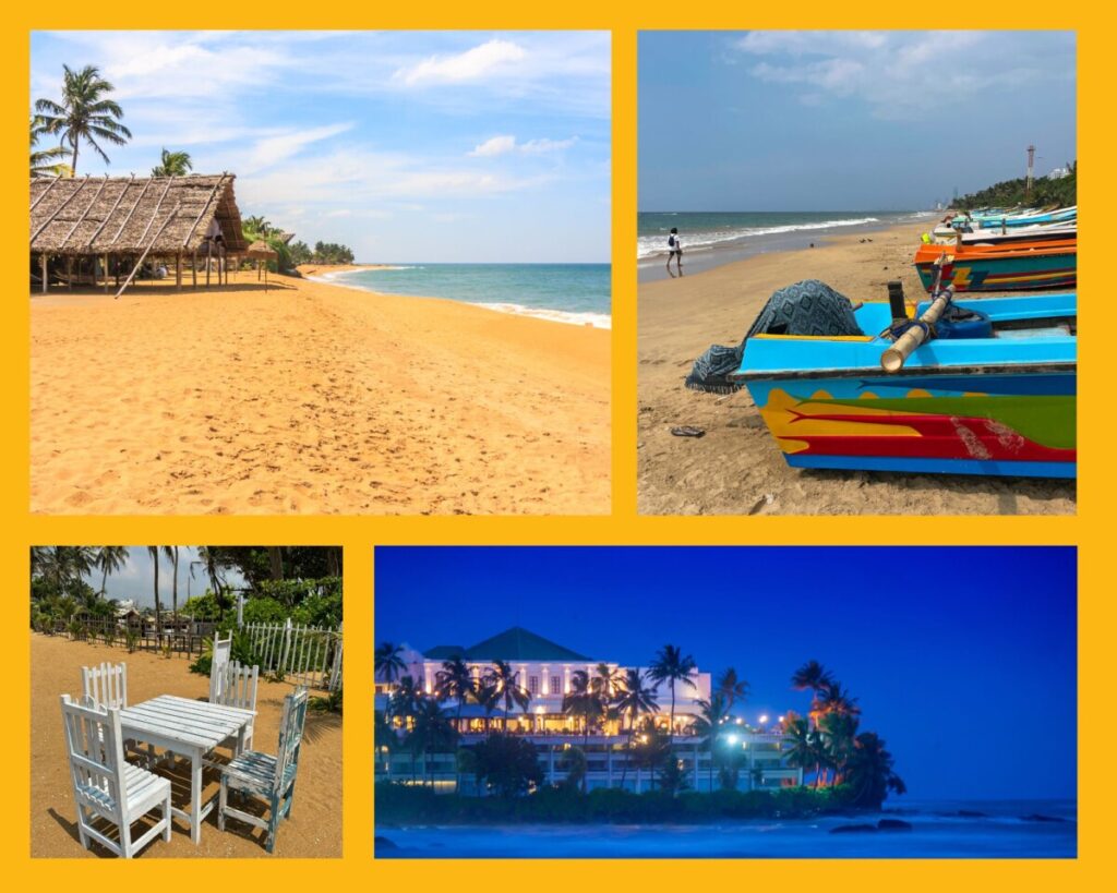 Verschiedene Eindrücke vom Mount Lavinia Beach und Mount Lavinia Hotel