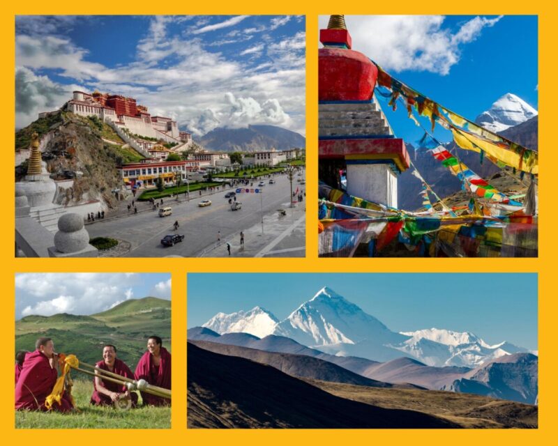 Eindrücke von Tibet: Lhasa, Mount Everest, Mönche und Mount Kailash